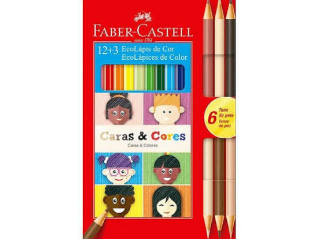 Faber Castell Caras e Cores