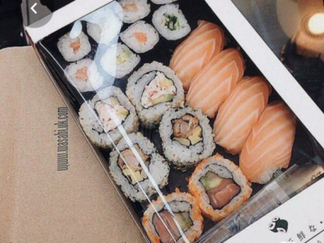 Um sushi maravilhoso 😋