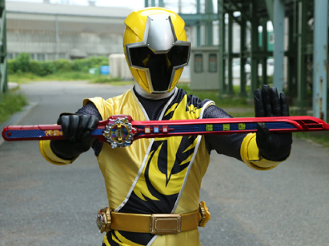 Você tirou Power Ranger Amarelo!