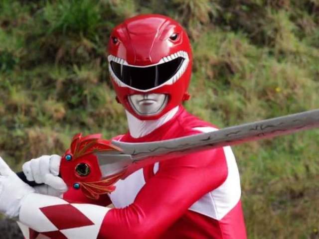 Você tirou Power Ranger Vermelho!