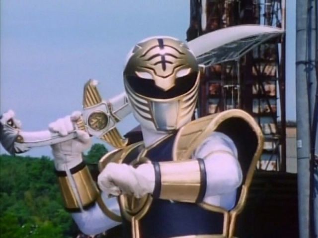 Você tirou Power Ranger Branco!