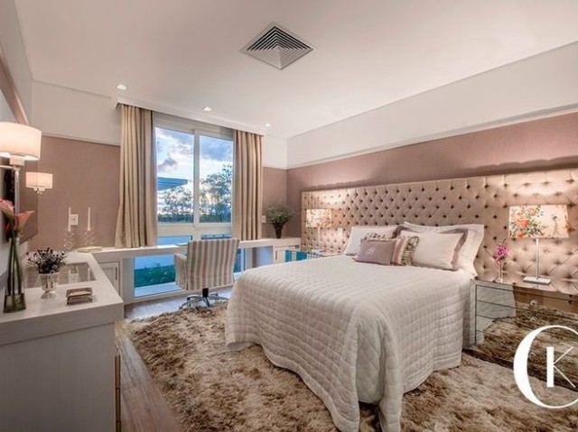 Um quarto mais luxuoso