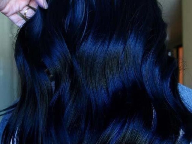 Cabelo azulado