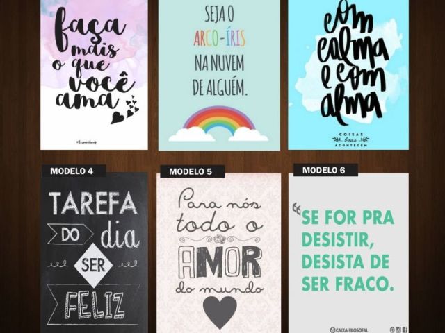 quadros com frases