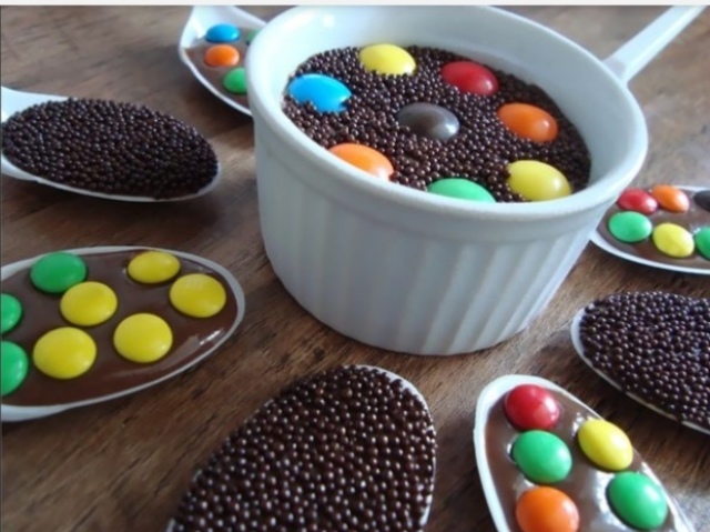 brigadeiro de colher