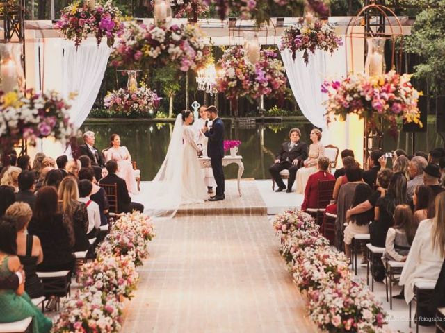 Casamento chique ao ar livre