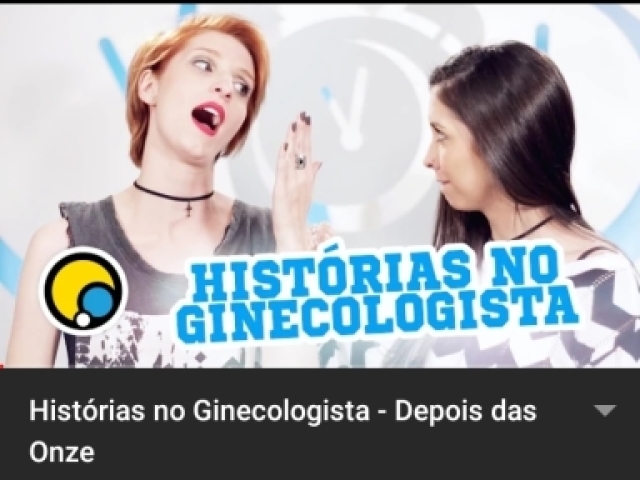 Histórias no ginecologista