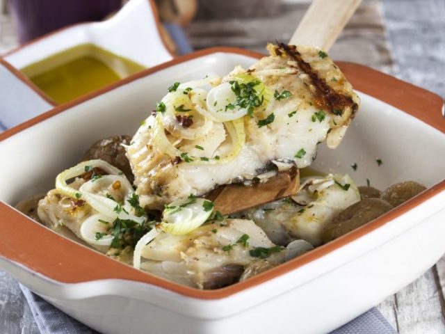 Bacalhau à Lagareiro