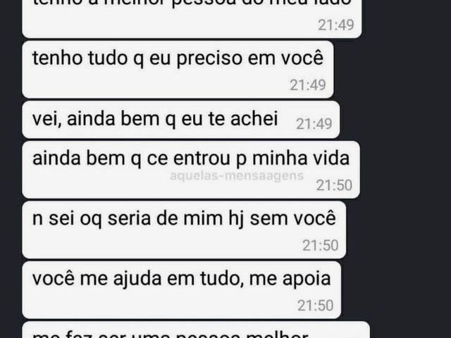 oii, se não foi de muito incomodo... eu queria te agradecer por hoje. foi um dia mágico, só pelo fato de eu ter passado com uma pessoa incrível ao meu lado! boa noite 💖