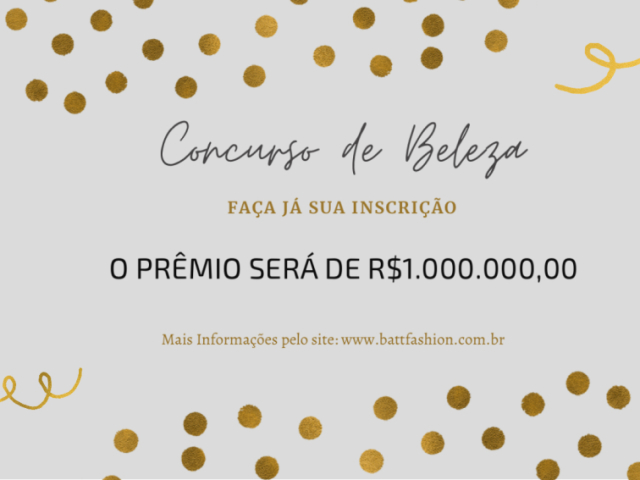 O prêmio! É a sua chance de mudar TUDO! 💰💎