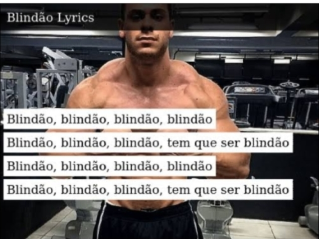 Blindão(10 horas desse meme)