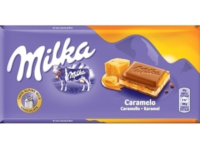 Milka de caramelo