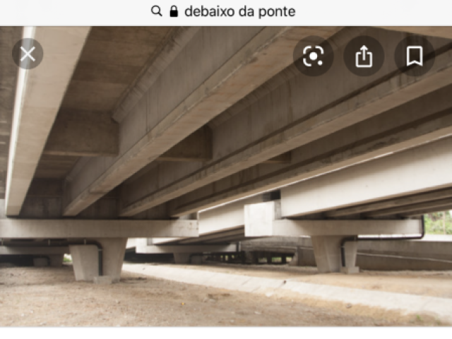 debaixo da ponte