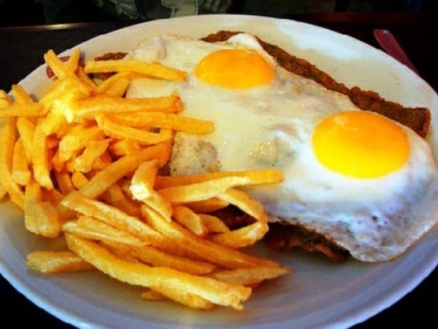 Milanesa con Papas Fritas