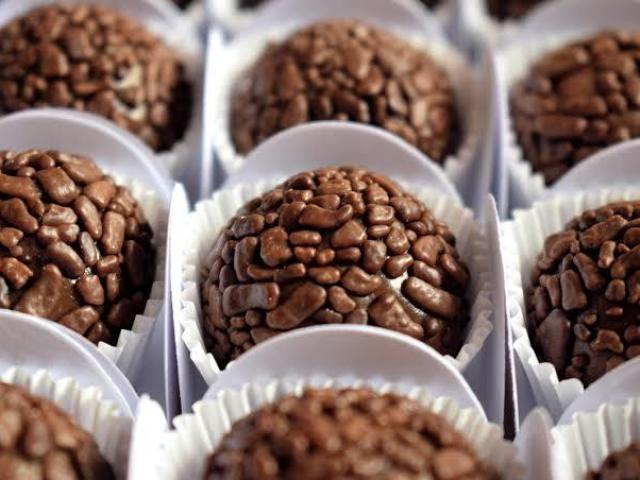 Brigadeiro queimado