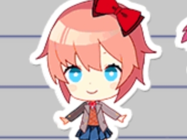 O da Sayori achei tão Bonitinha ;w;