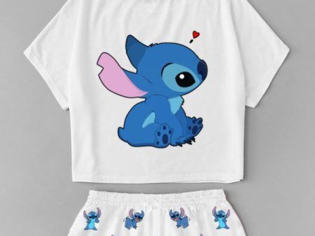 Pijama fofo do Stitch