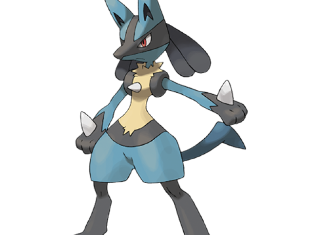 luto com ele usando meu Lucario