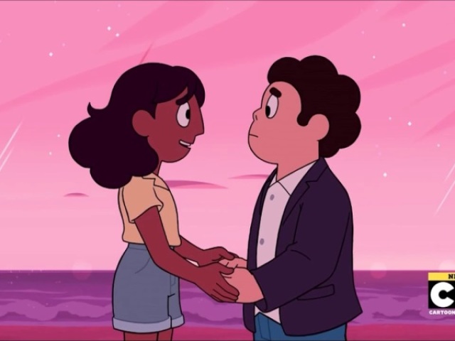 Steven e Connie namorarem.