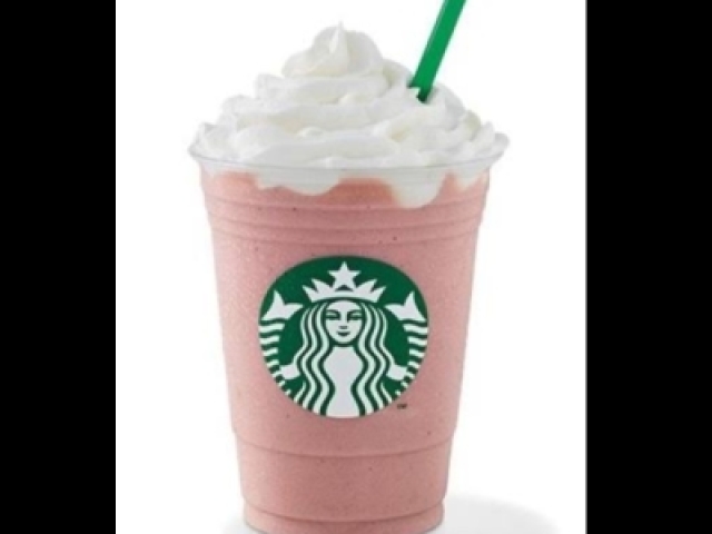 Iogurte de Morango Frappuccino