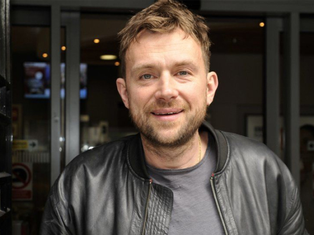 Damon Albarn (vocalista do "Gorillaz")