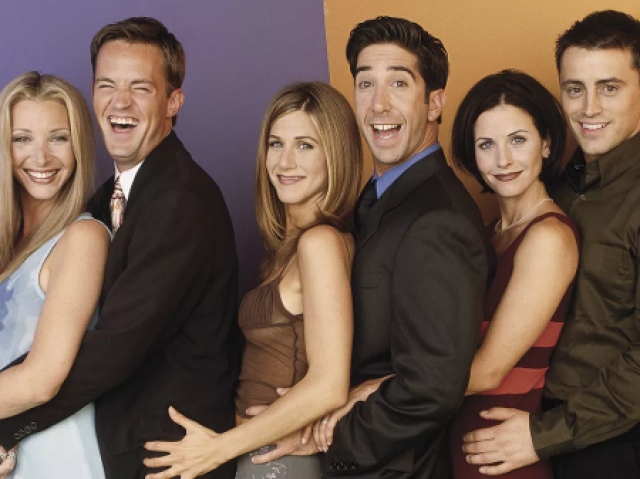 Monica, Rachel, Ross, Joey, Chandler e Phoebe