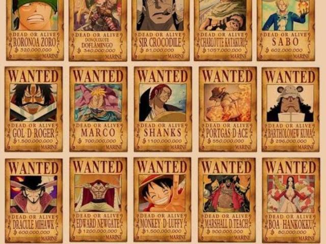 Qual seria a sua recompensa no mundo de One Piece?