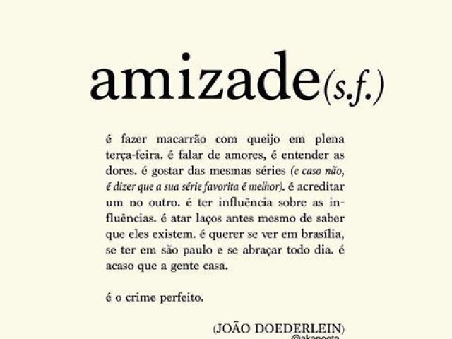 Amizade