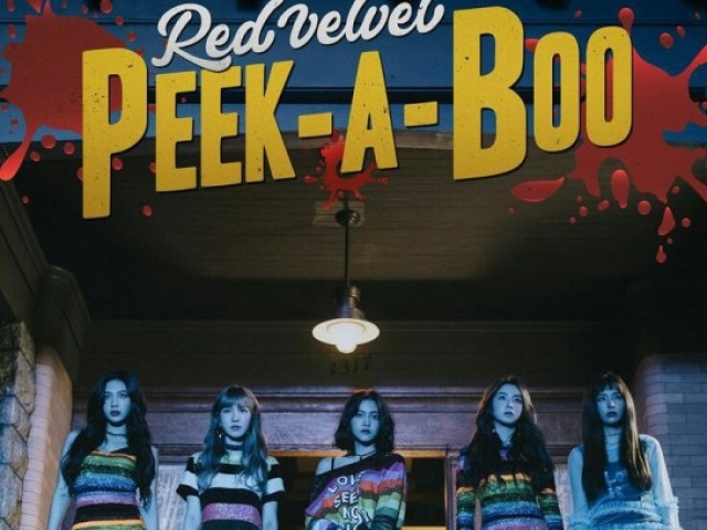 Peek a boo- red velvet