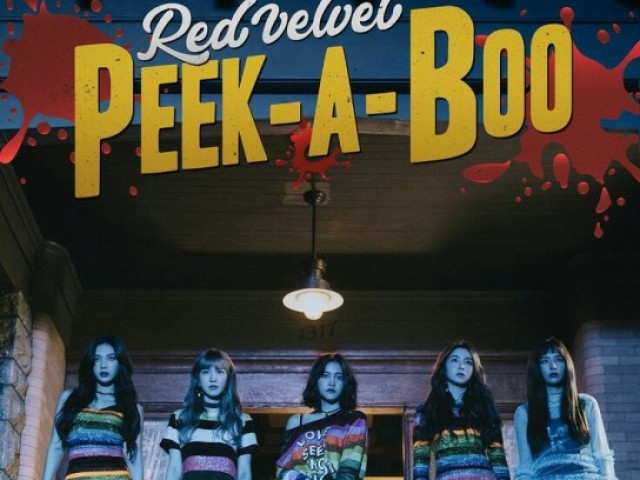 Peek a boo- red velvet