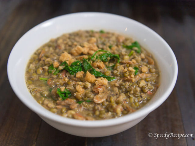 Ginisang Monggo ( feijoada de outro país )