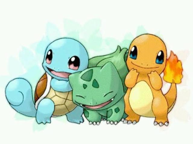 Charmander
Squirtle
Bulbasaur