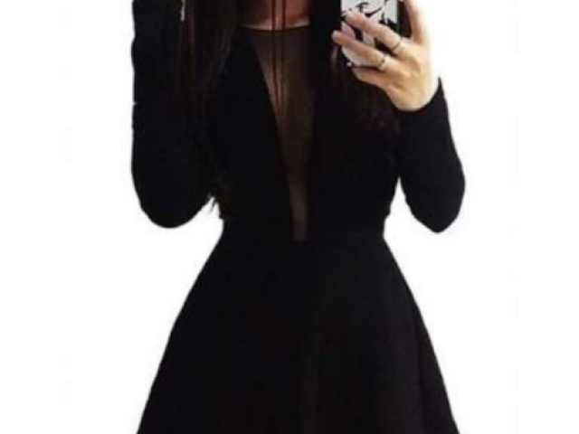 Vestido de manga