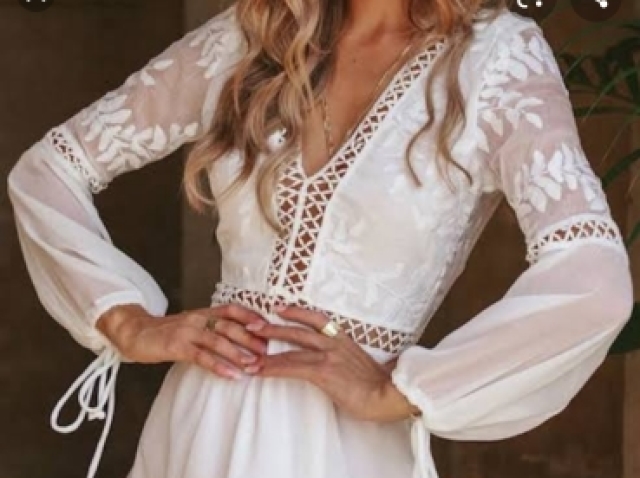 Esse vestido branco👍