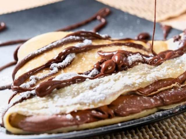 Crepes de chocolate