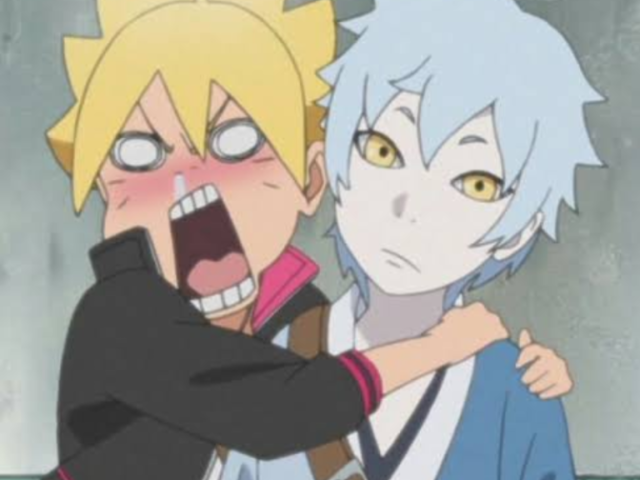 Boruto e Mitsuki