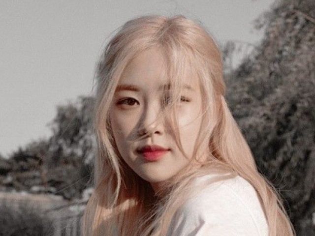 Vocal principal(Rosé na foto)