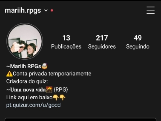 Insta do RPG...