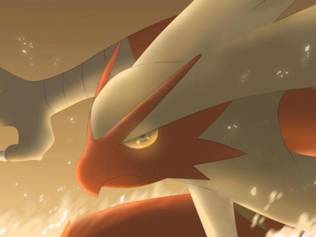 Blaziken tipo fogo e lutador