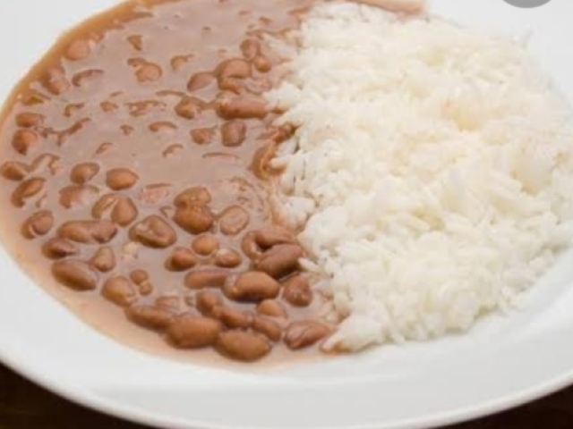 Arroz feijão