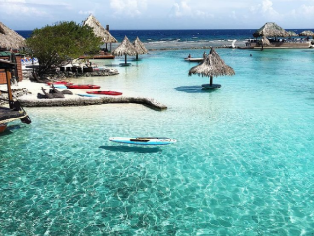 Caribe, para ver uma magnífica paisagem e descansar ao som das ondas batendo na areia