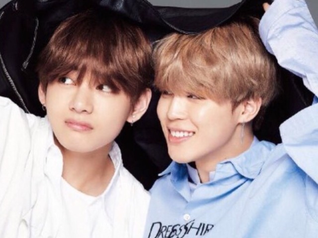 Jimin e o Tae