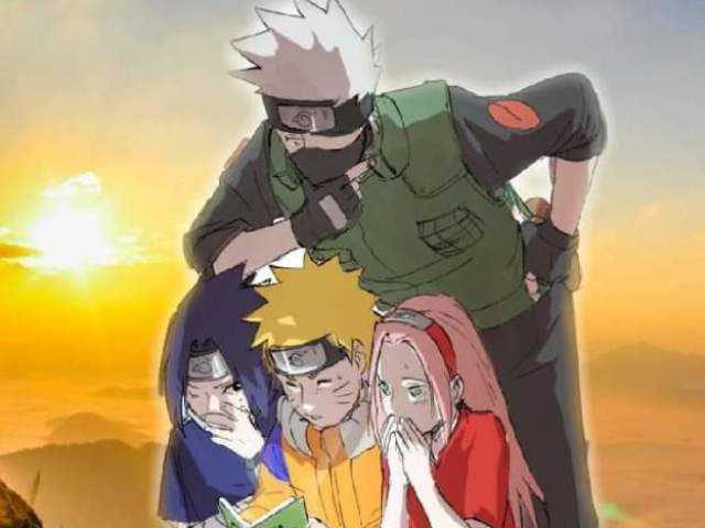 Naruto, sasuke e sakura