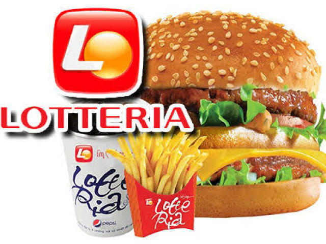 Hambúrguer da Lotteria