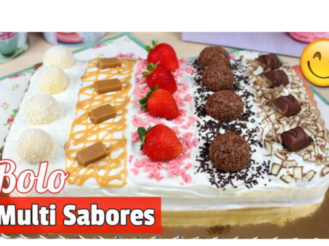 Bolo De Vários Sabores