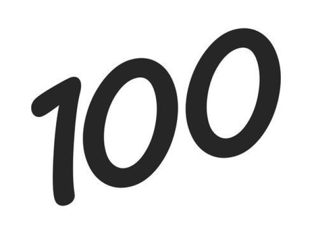 100