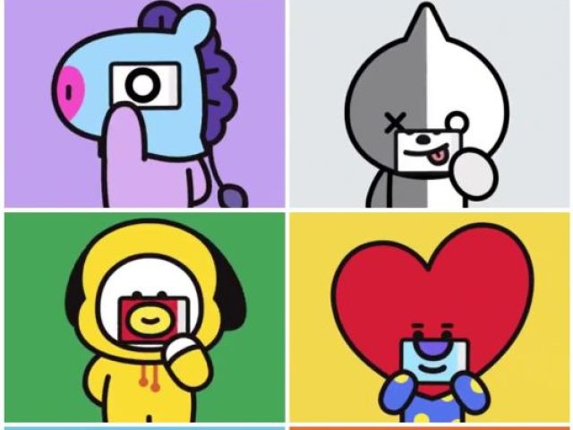 koya: yoongi rj: nam shooky: jungkook mang: jin chimmy: hoseok tata: taehyung cooky: jimin