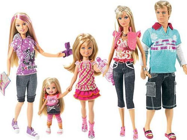 familia da barbie