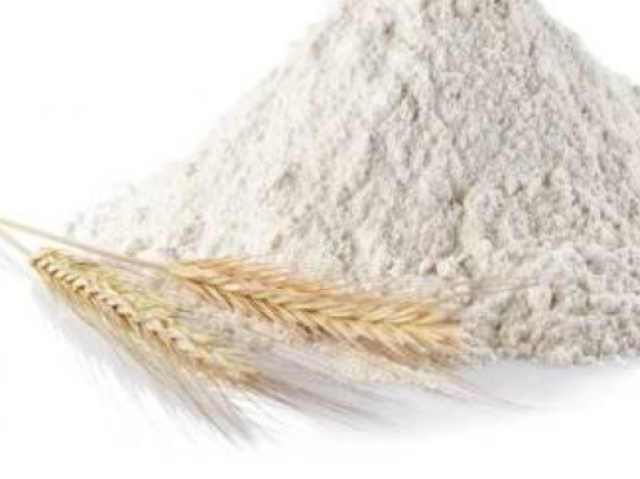 Farinha de trigo que leva alguns industrializados