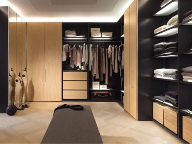 um closet bem moderno!